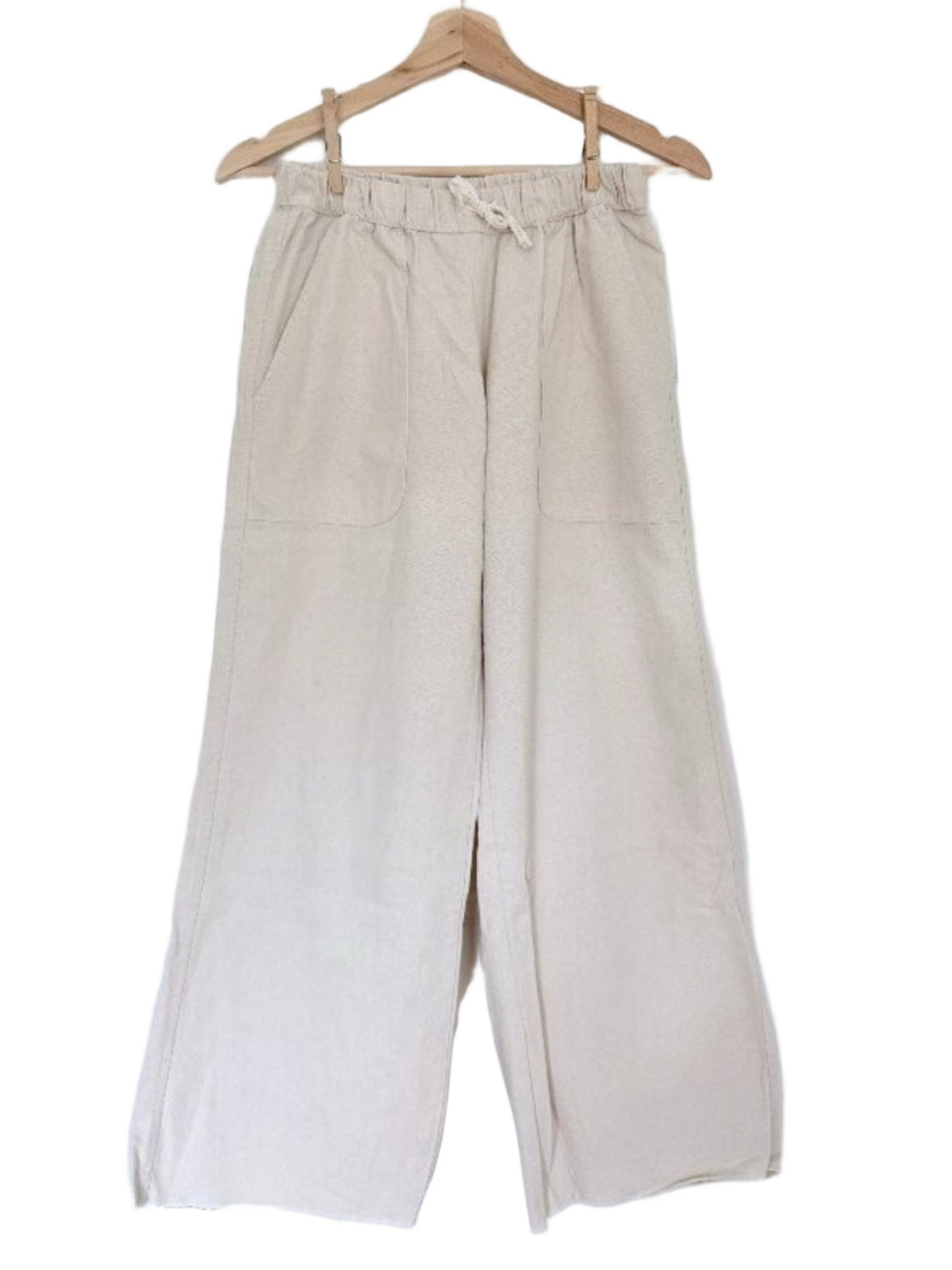 Utility Canvas Made in USA Beach Pant in Natural - S